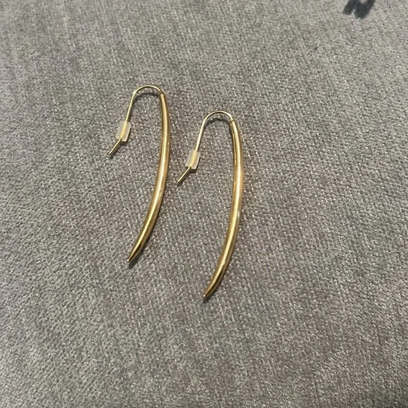Gold and Silver Earrings - Picture 4 of 13